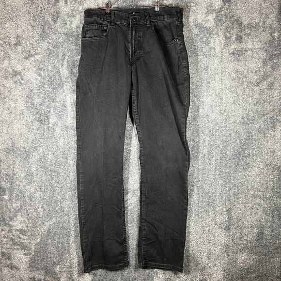 Origin Delta 68 Jeans Mens 32x32 Black Legit Fit Denim Workwear USA Made Jocko - Picture 1 of 9